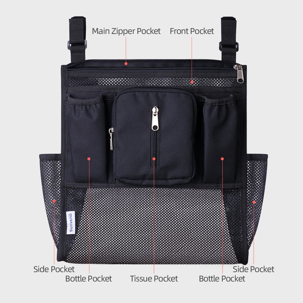Sunveno Stroller Organizer Bag For Baby Pram And Carriage
