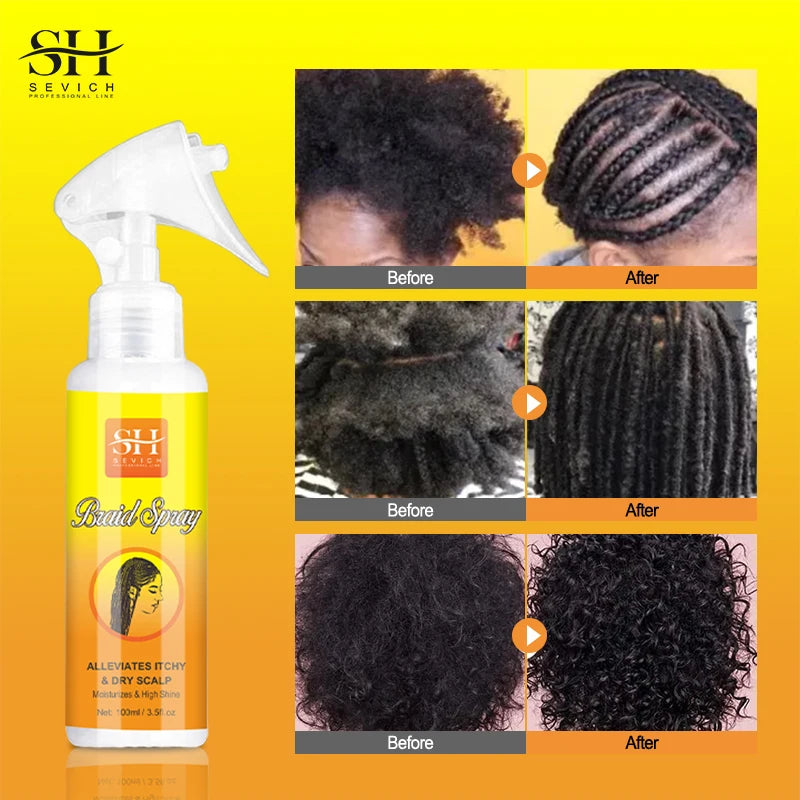 Hign-Concerned Hair Cleaning Anti Itching Scalp Spray