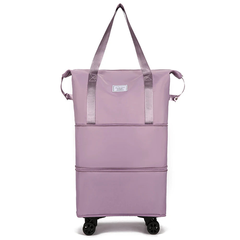 Guangdong Oxford Trolley Bag Large Capacity Collapsible