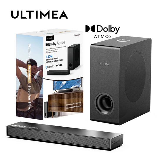 ULTIMEA 2 1 Soundbar Dolby Atmos Bluetooth Subwoofer