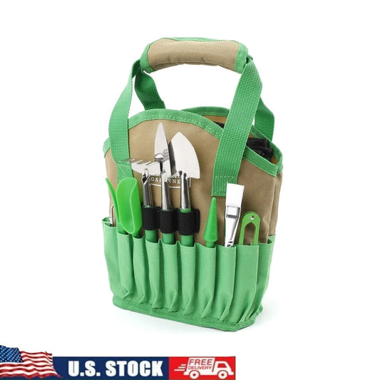 XMSJ 14 Piece Indoor Gardening Tool Set Stainless Steel