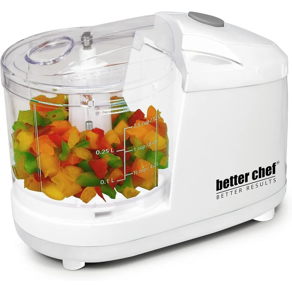 XMSJ Compact Food Chopper 100W One Touch Operation Ultra