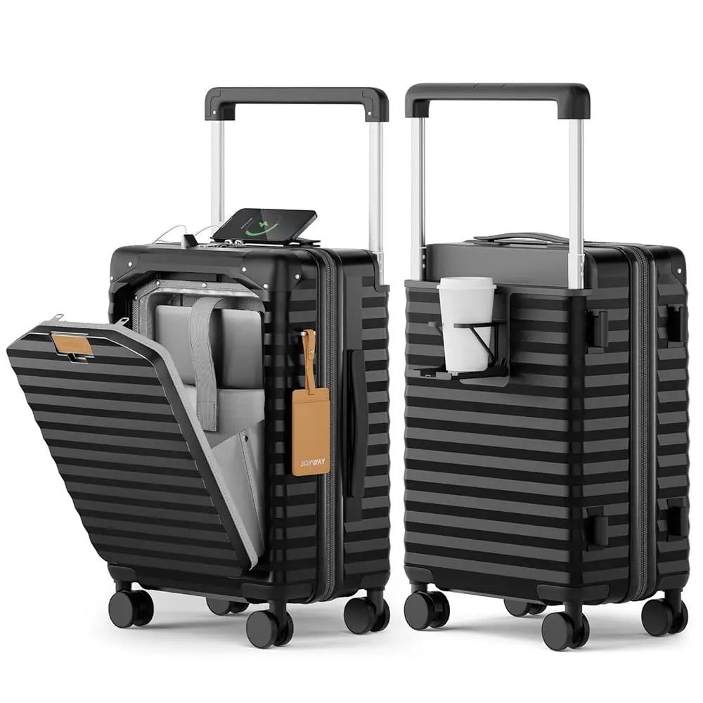 Joyway Front Opening Carry On Luggage With TSA Lock
