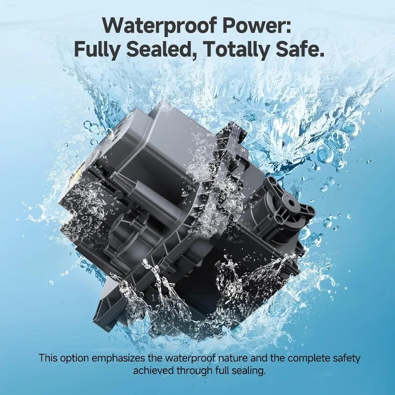 XMSJH Smart Robotic Pool Vacuum for Above Ground Pools