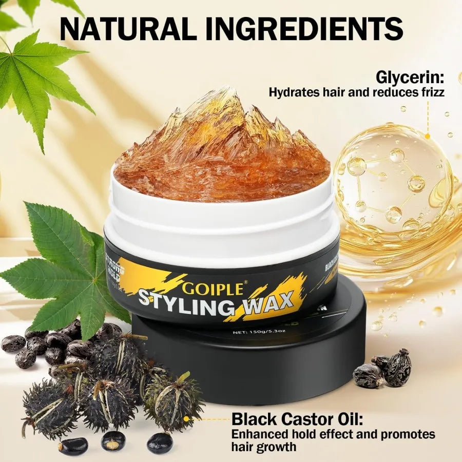 High Concerned Castor Oil Edge Control Biotin Pomade