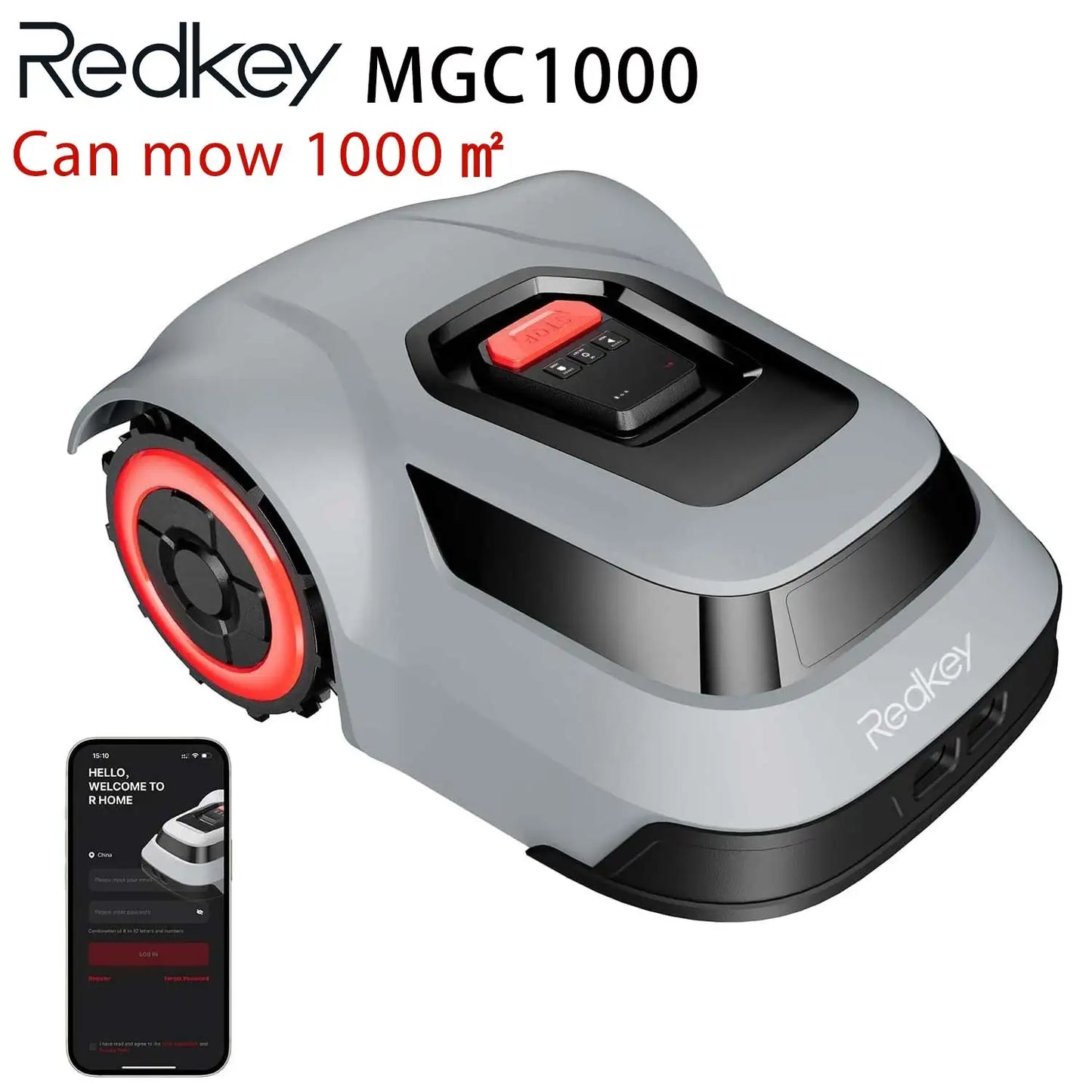 Redkey MGC800 Robotic Lawn Mower CTOF Tech And App Control