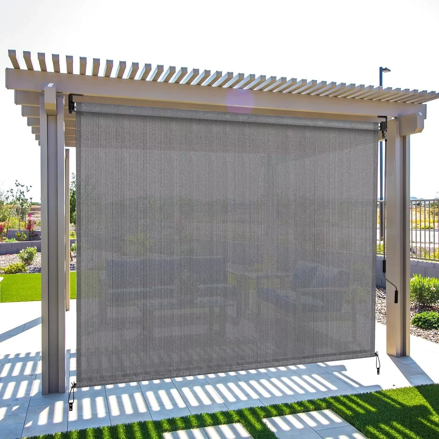 Guangdong Hign-concerned Outdoor Cordless Patio Shade