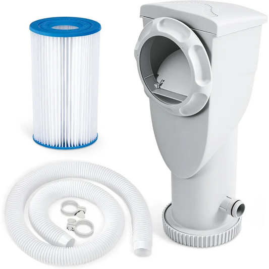 XMSJ Funsicle SkimmerPlus Pool Filter Pump 1500 GPH
