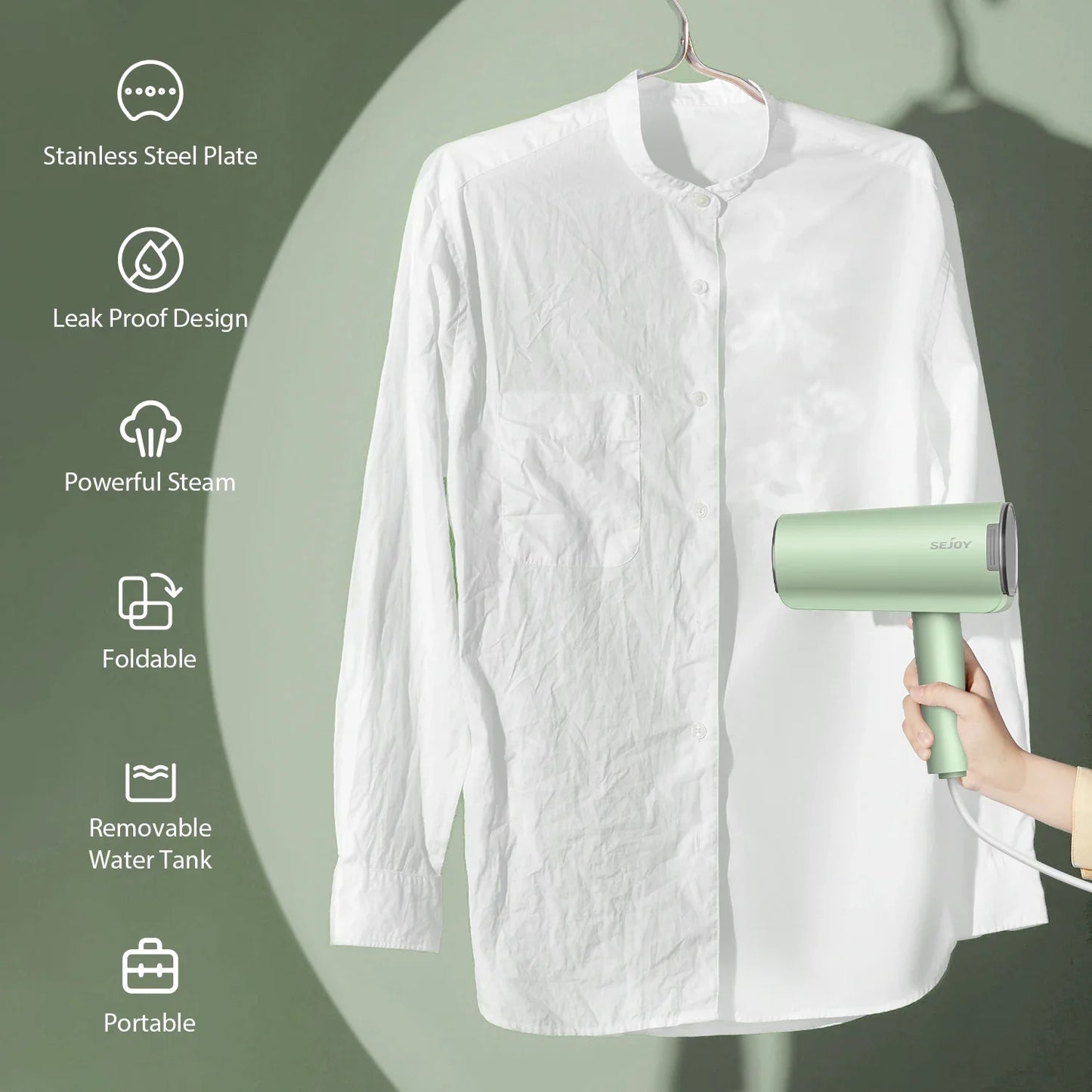 Sejoy Electric Hanging Steam Cleaner Garment Steamer