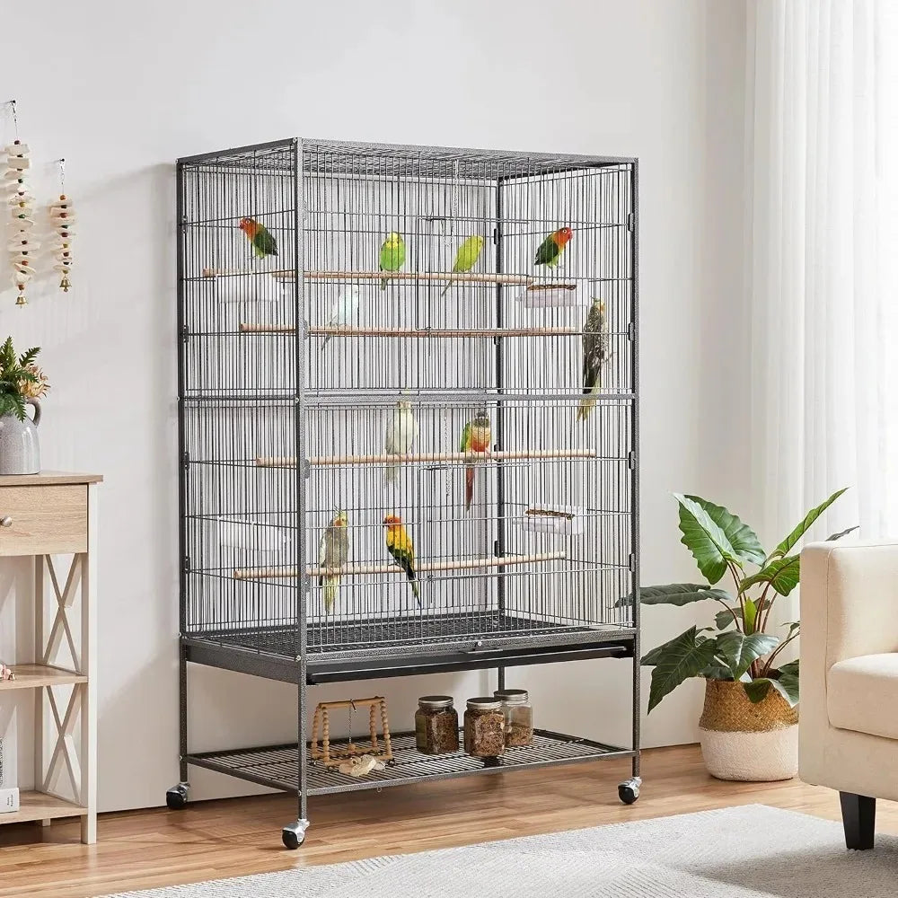 Hign-concerned Parrot Flight Cage Metal Durable Quality