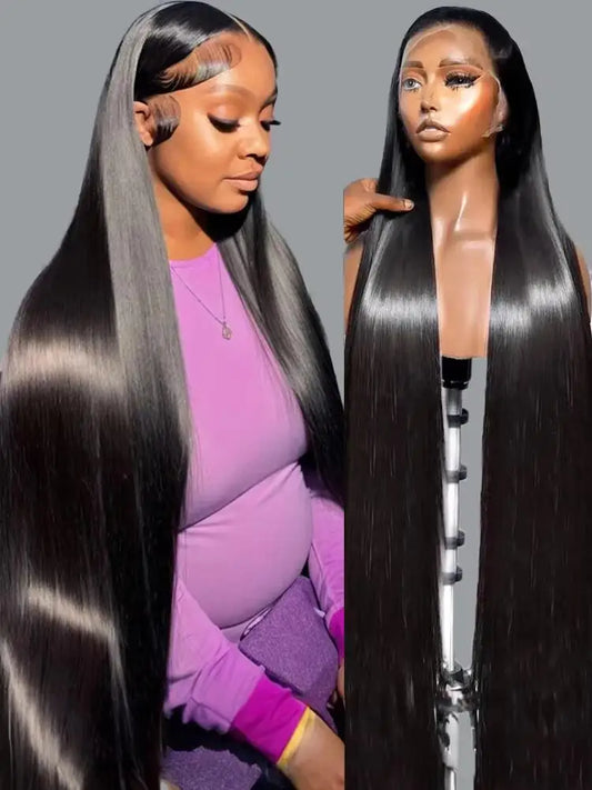 Abijale Brazilian Hair Lace Front Wig HD Transparent Lace