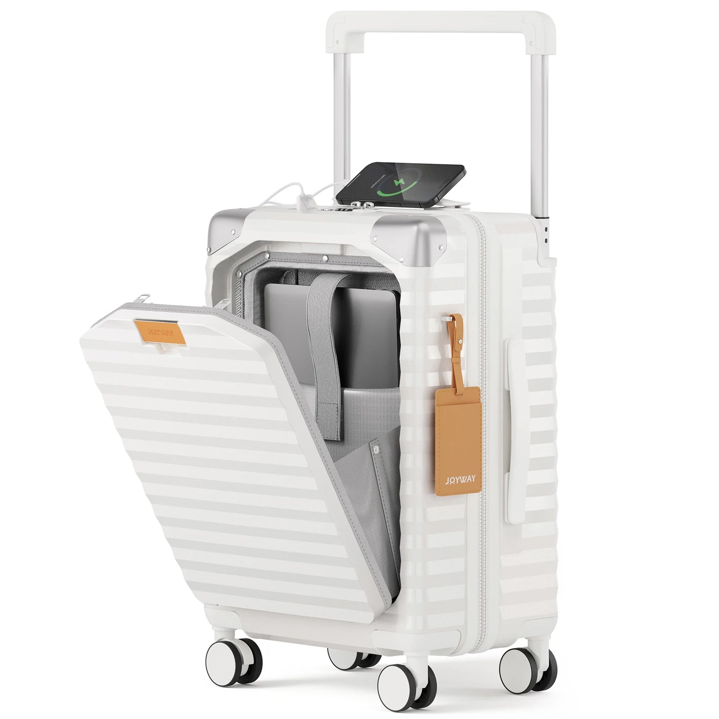 Joyway Front Opening Carry On Luggage With TSA Lock