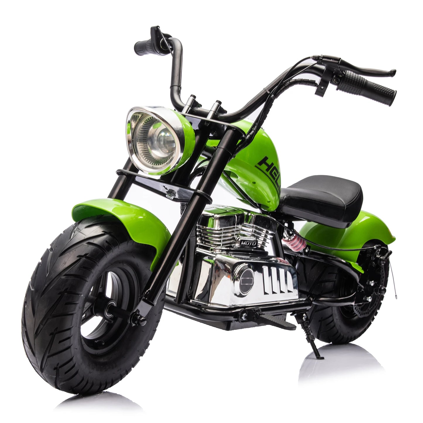 24V Kids Electric Dirt Bike,2-Wheeler Electric Motorcycle,Battery Powered Ride on Toy Car for Aged 8+ Big Kids Gift,w/ Handbrake