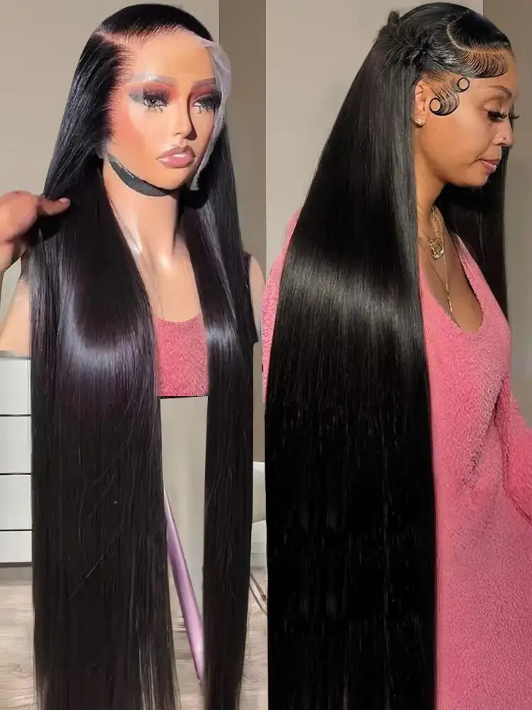 Abijale Brazilian Hair Lace Front Wig HD Transparent Lace
