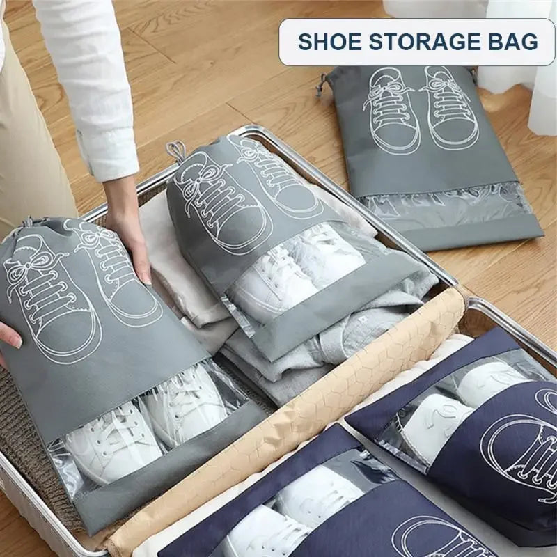 CN Non Woven Shoes Storage Bag Closet Organizer Travel