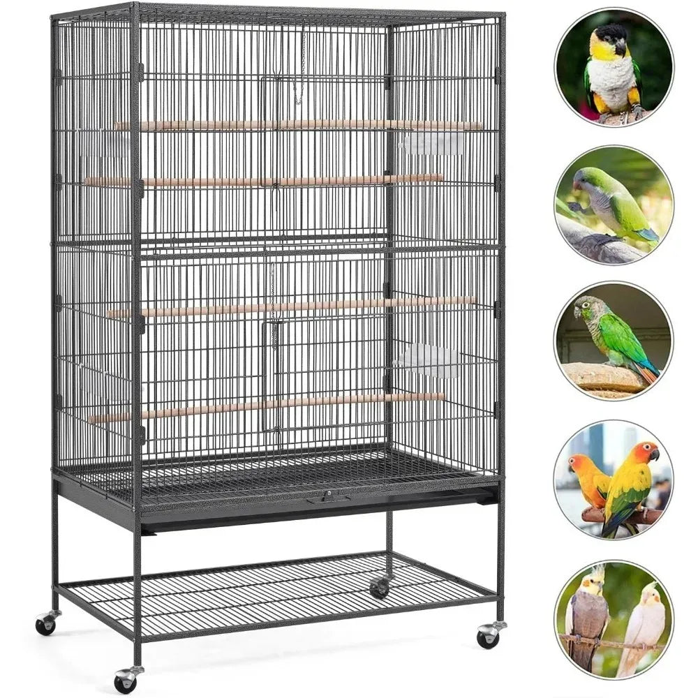 Hign-concerned Parrot Flight Cage Metal Durable Quality