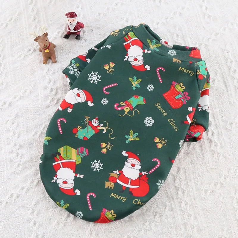 Guangdong Pet Christmas Sweater For Dogs Winter Clothing