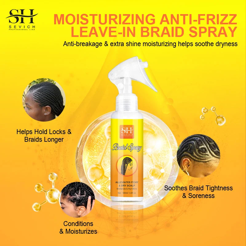 Hign-Concerned Hair Cleaning Anti Itching Scalp Spray