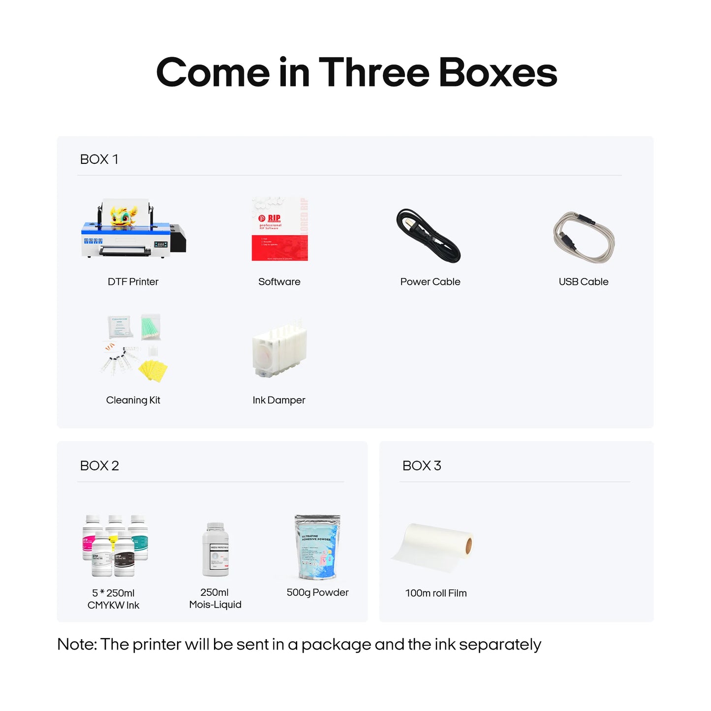 Punehod R1390 DTF Printer Direct To Film For Apparel