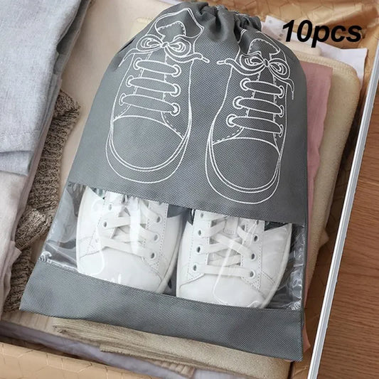CN Non Woven Shoes Storage Bag Closet Organizer Travel