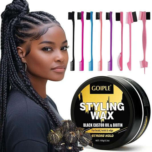 High Concerned Castor Oil Edge Control Biotin Pomade