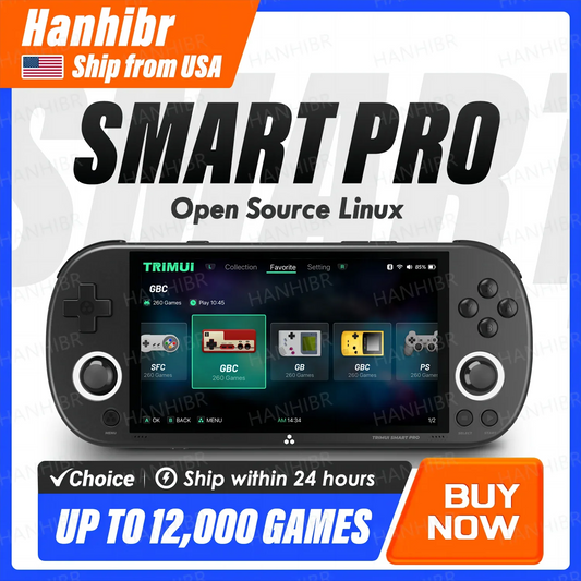 TRIMUIC Trimui Smart Pro Handheld Game Console Joystick