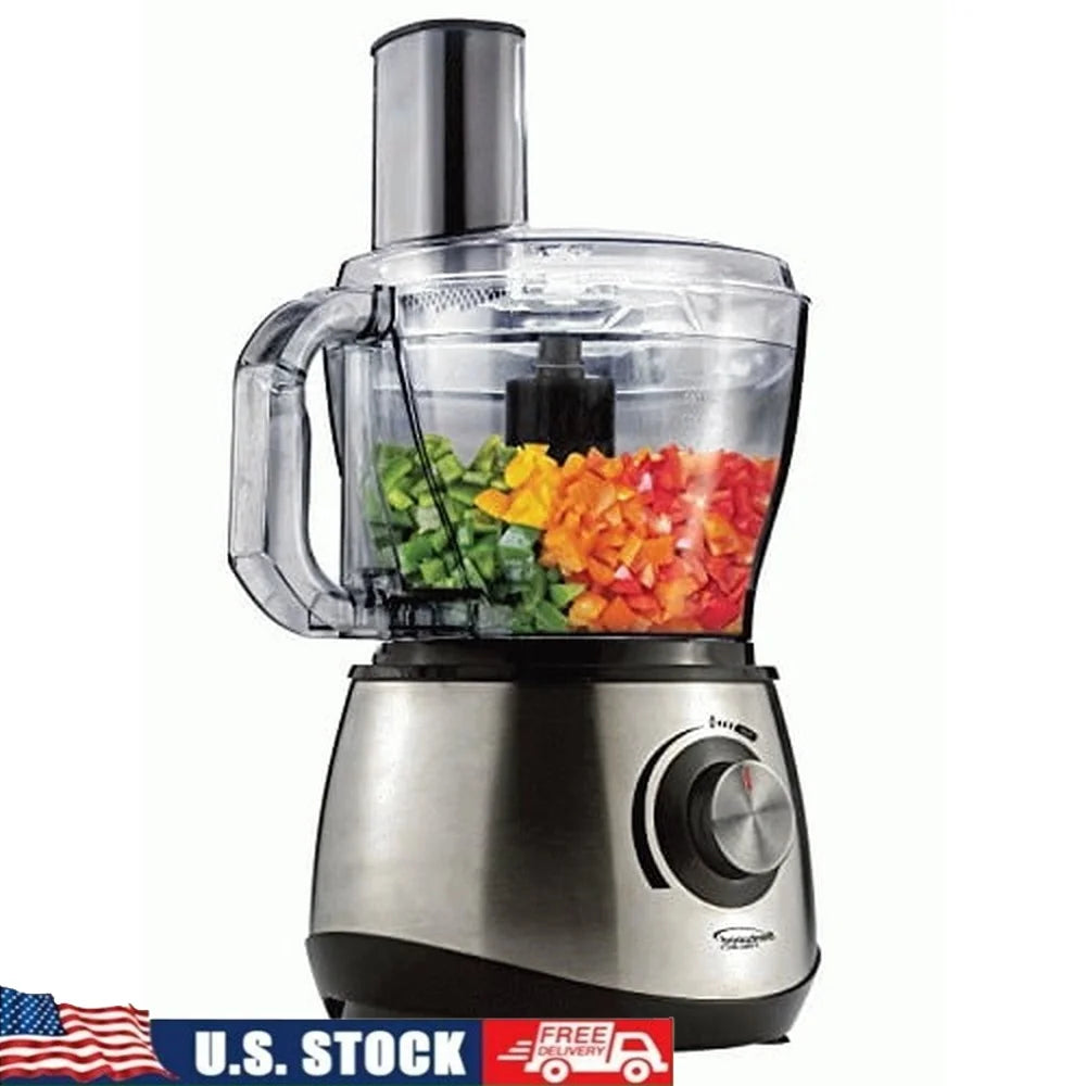 XMSJ Stainless Food Processor Variable Speed Chopper