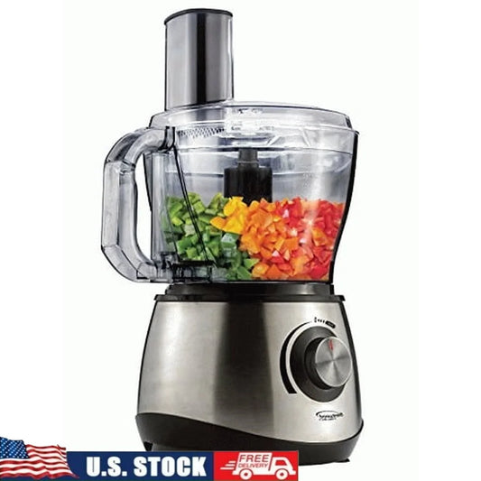 XMSJ Stainless Food Processor Variable Speed Chopper