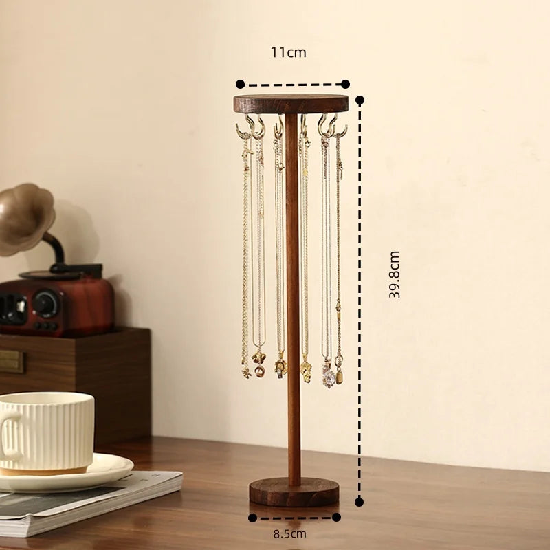 CN Tianjin Zhejiang Jewelry Holder Stand Wood Display Rack