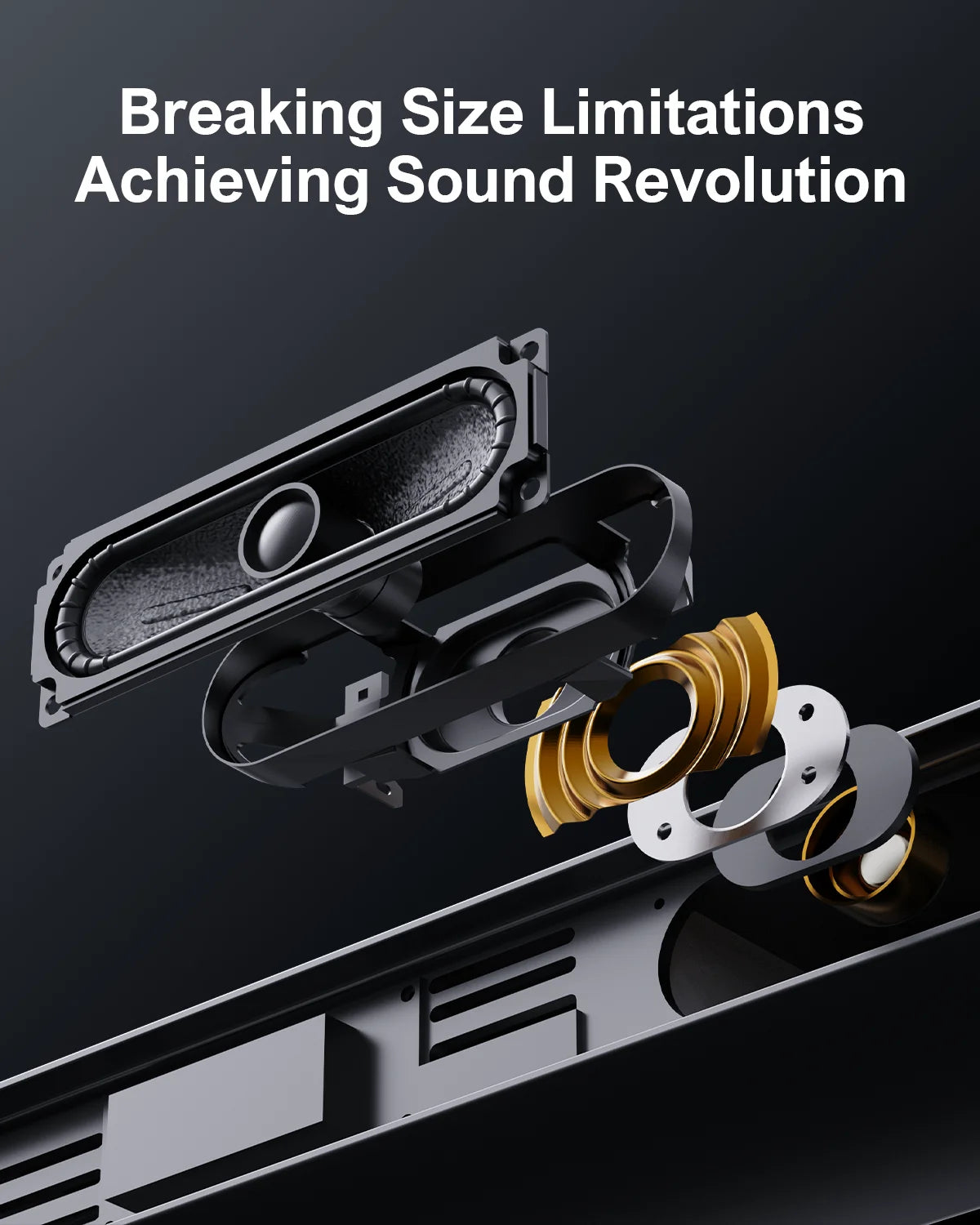 ULTIMEA 2 1 Soundbar Dolby Atmos Bluetooth Subwoofer