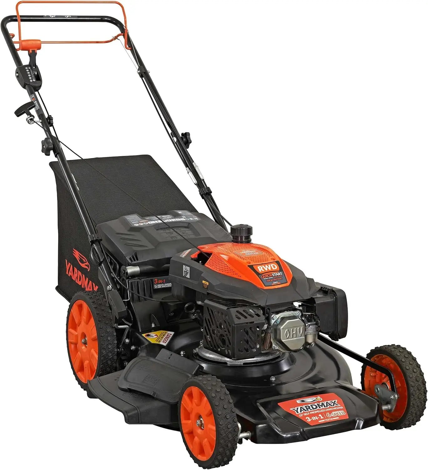 XMSJ Select Pace 6 Speed CVT Gas Walk Behind Lawn Mower