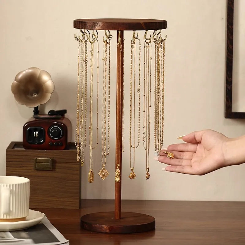 CN Tianjin Zhejiang Jewelry Holder Stand Wood Display Rack