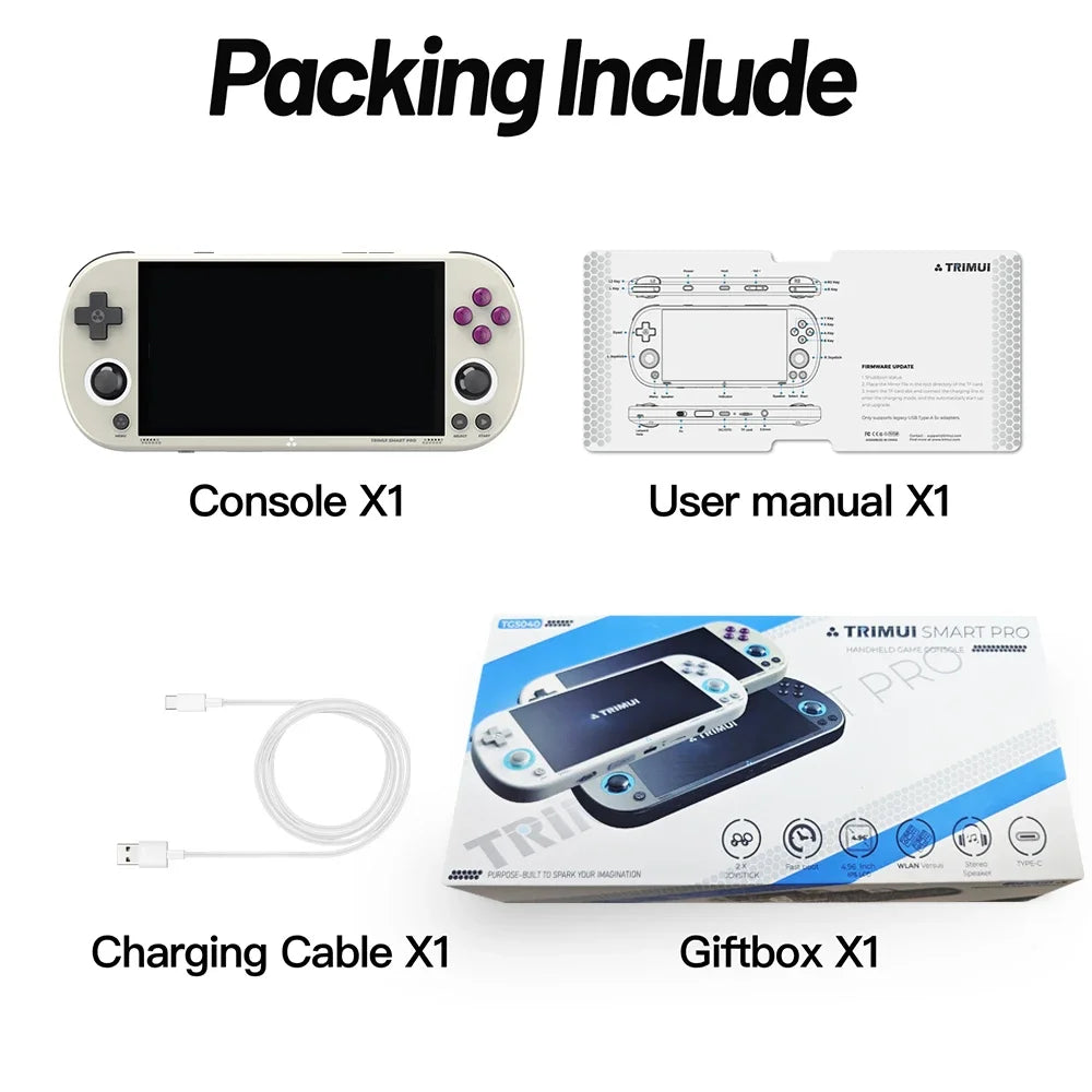 TRIMUIC Trimui Smart Pro Handheld Game Console Joystick