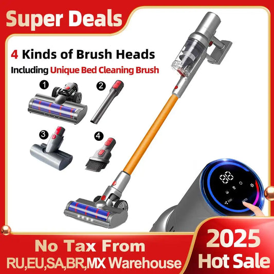 ABIR Cordless Handheld Vacuum Cleaner 27000PA Touch Screen