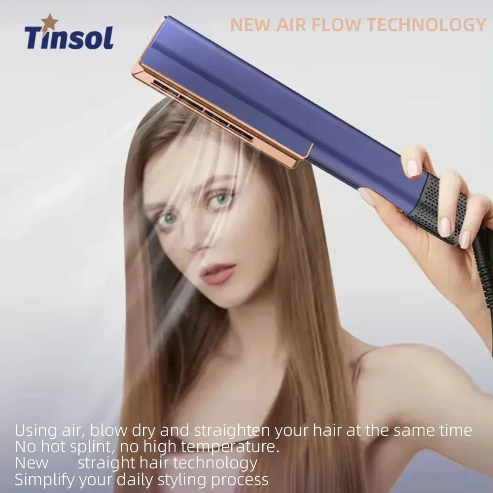 Tinsol 2 In 1 Hair Straightener And Dryer Styler Ceramic