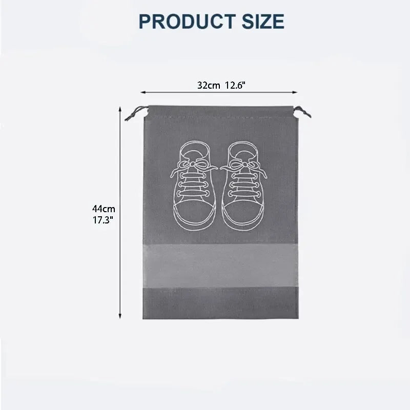 CN Non Woven Shoes Storage Bag Closet Organizer Travel