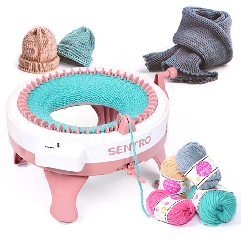 Sentro 48 Needles Smart Weaving Loom Kit With Row Counter