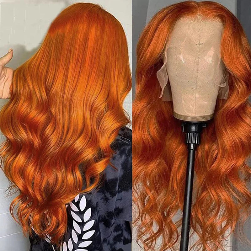 CNZZJX Lace Front Wig Remy Brazilian Human Hair Premium