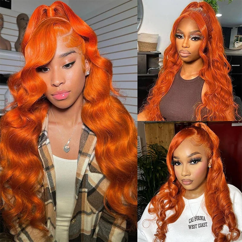 CNZZJX Lace Front Wig Remy Brazilian Human Hair Premium