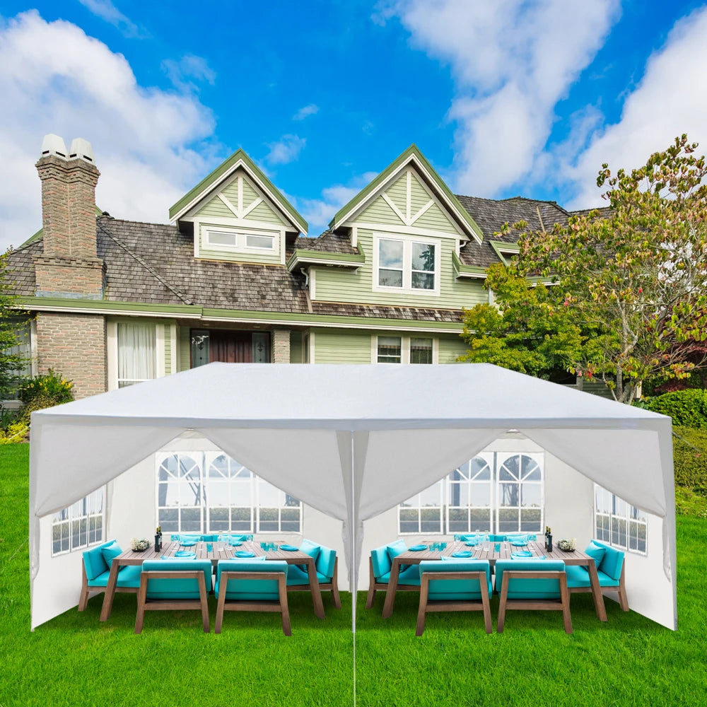 Outdoor Party Tent Gazebo With Removable Sidewalls Patio