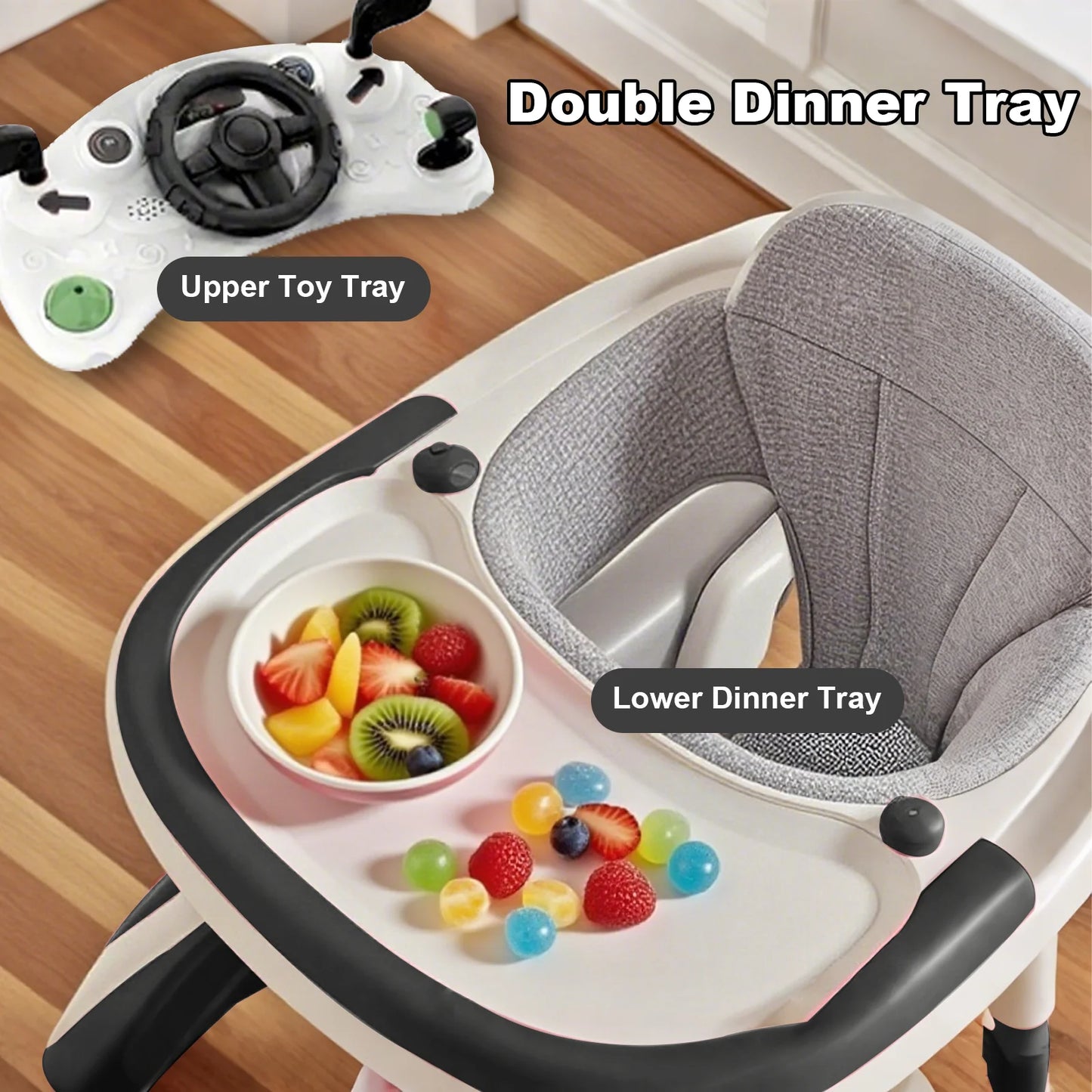 CN Guangdong Multifunctional Baby Walker With Sunshade And Music Stroller