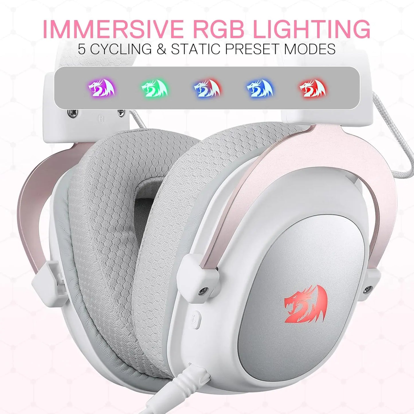 Redragon H510 PRO 7.1 Surround Sound Gaming Headset