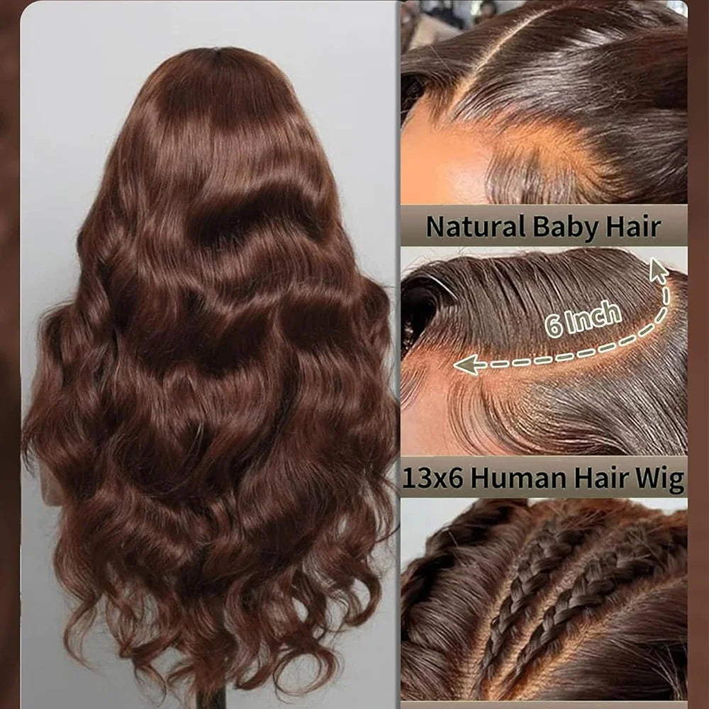 On Fleek HD Lace Front Wig Body Wave Swiss Lace Texture