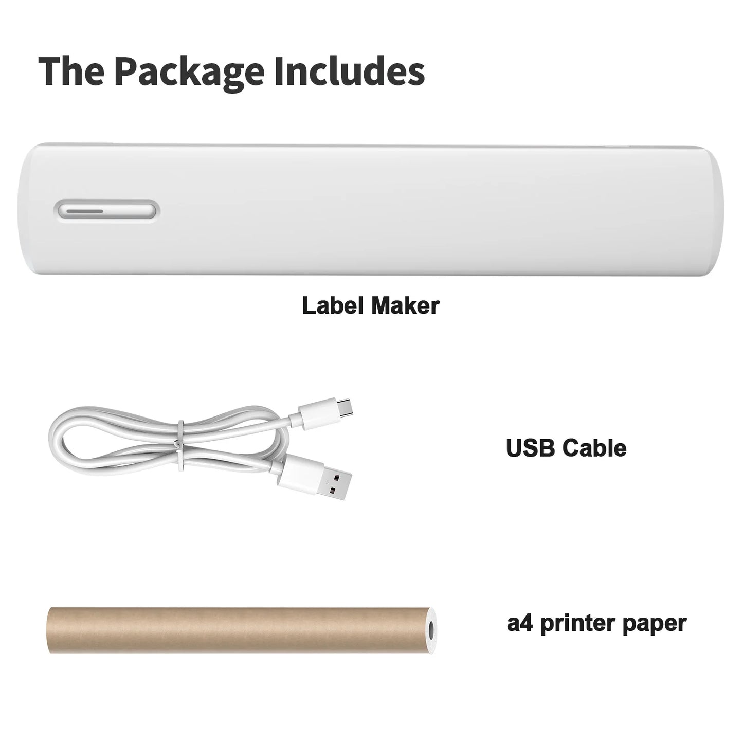 TakeYou Portable Wireless Inkless Thermal Printer Android iOS 300DPI