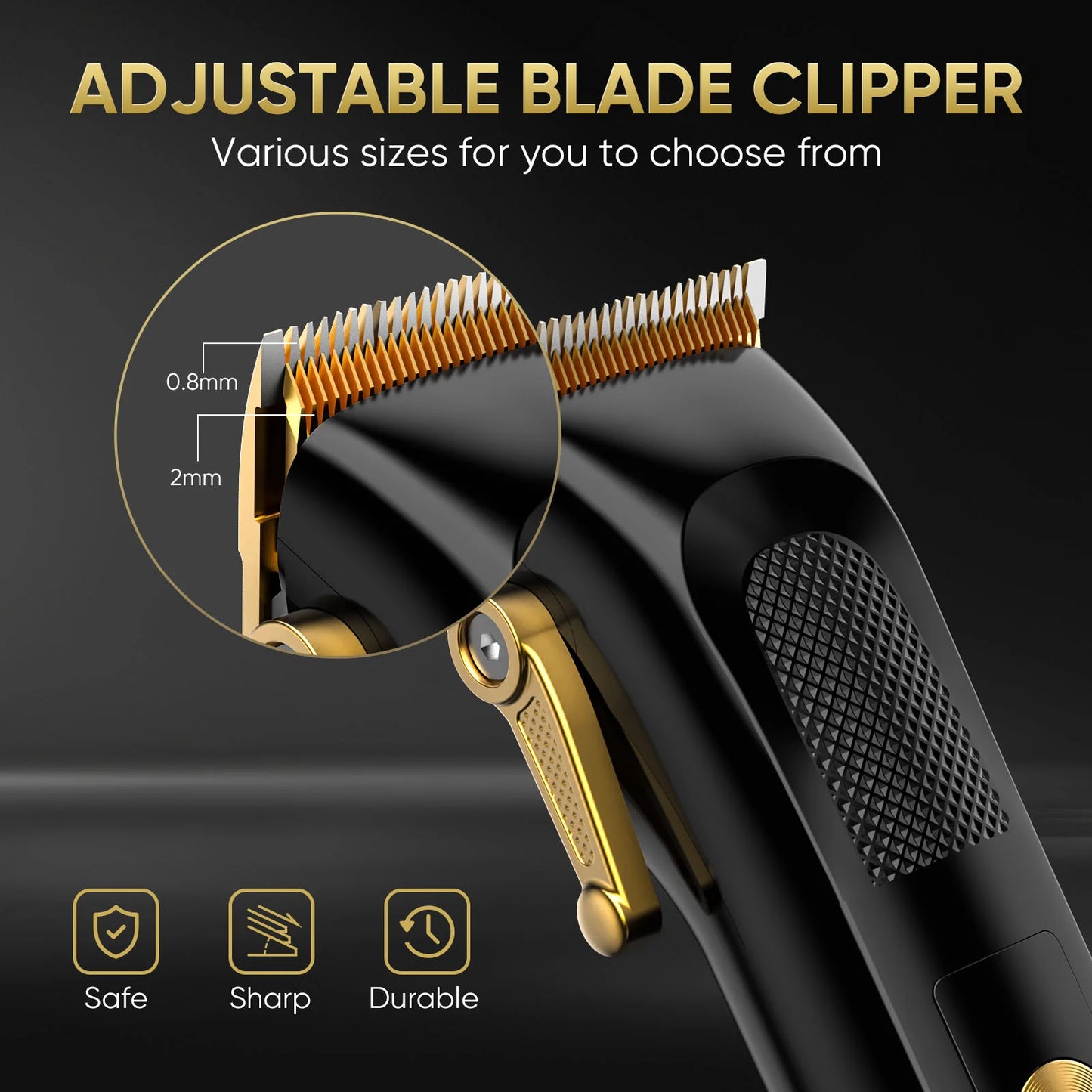 Sejoy Professional Hair Clippers For Men Cordless Grooming Set