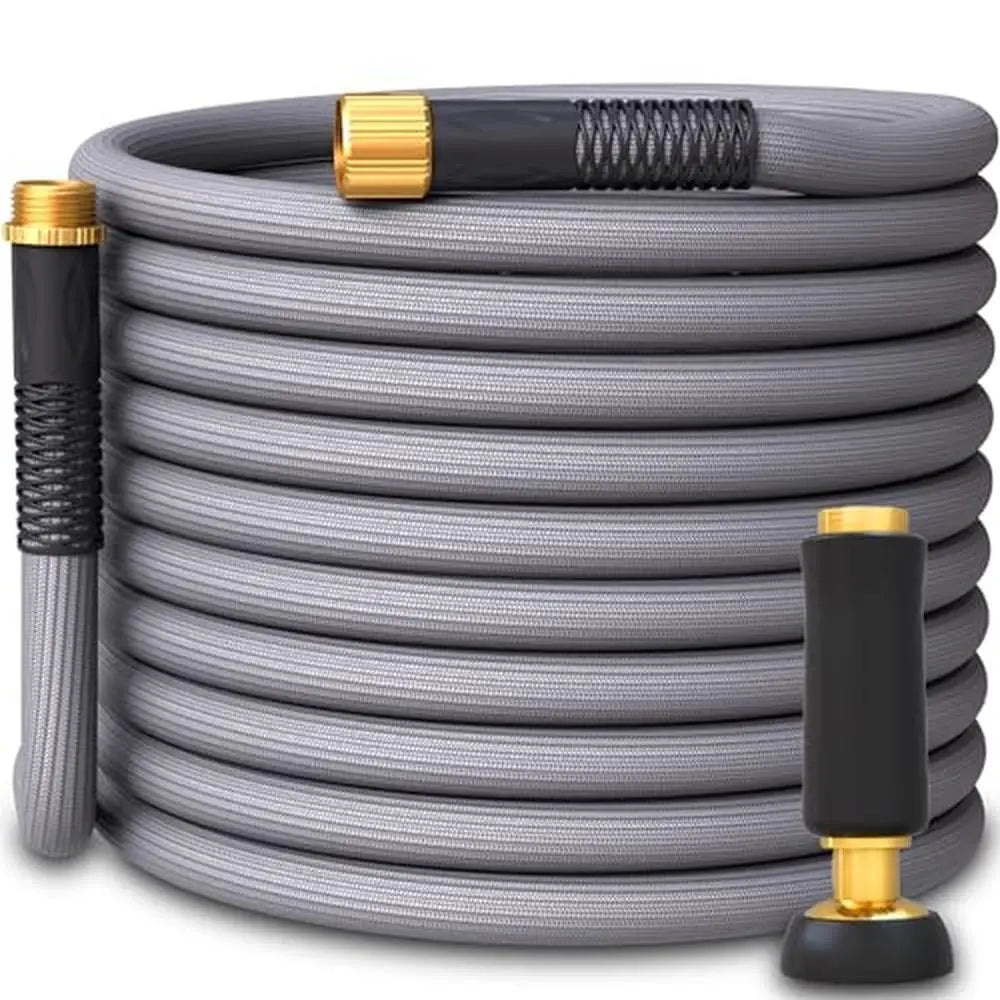 Titan Garden Hose Flexible Kink Free With Brass Connectors