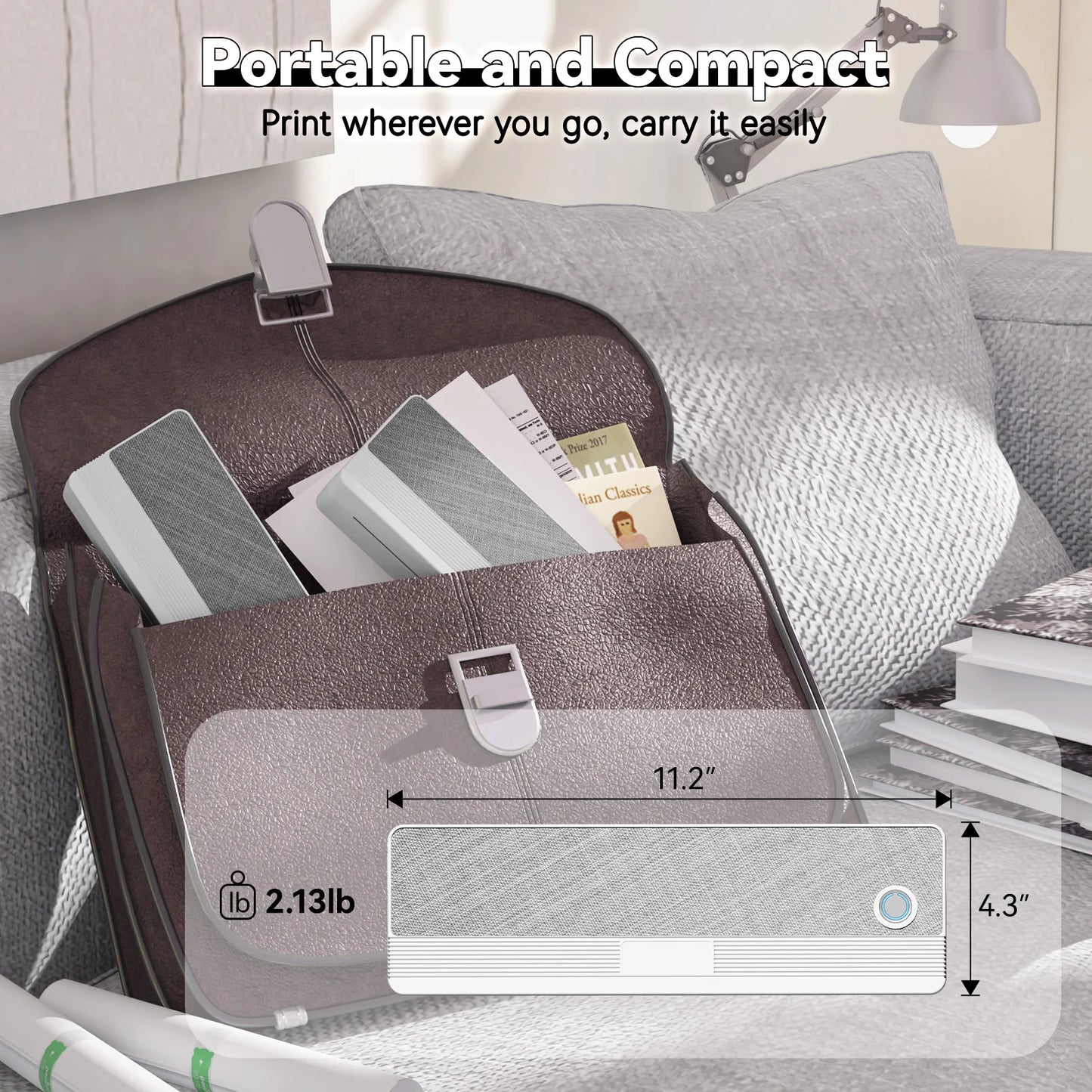 PeriPage P81 Portable Thermal Printer Bluetooth Travel