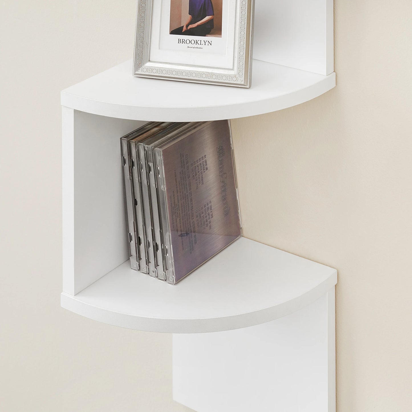 VASAGLE Five Tier Corner Wall Shelf And Plant Shelf