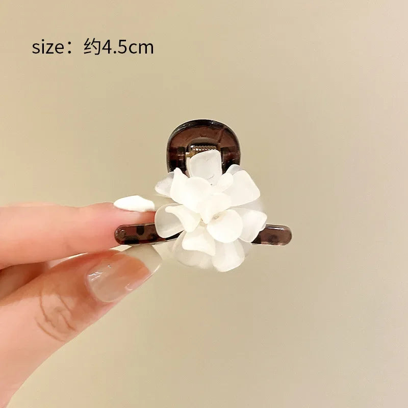 High-concerned Small Flower Hair Claw Clips for Women and Girls
