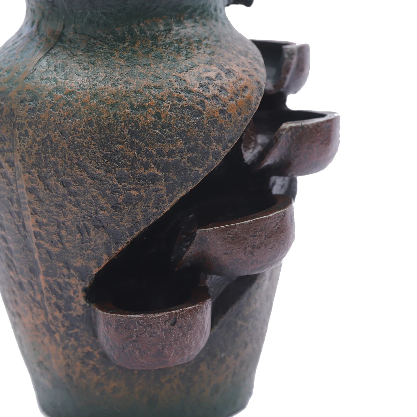 Hign-concerned Water Fountain With Rock LED Mist Vase